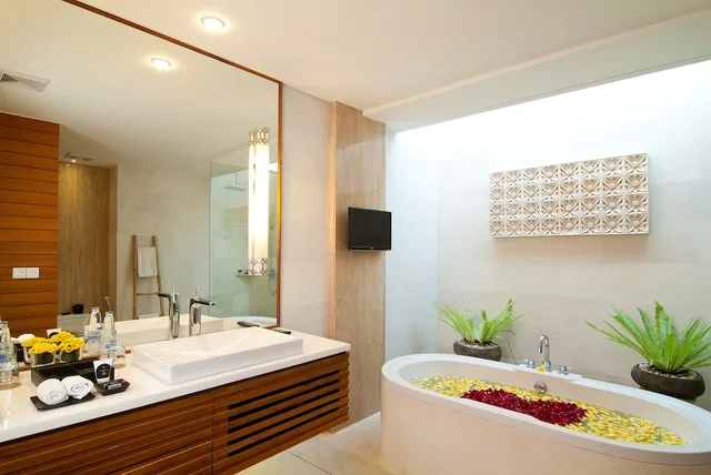 فيلا بسرير كينج بغرفة نوم واحدة بمسبح خاص، Maca Villas Spa 4/5