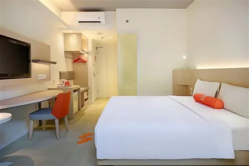 غرفة بسرير مزدوج أو سريرين منفصلين، HARRIS Hotel Kuta Tuban 1/1