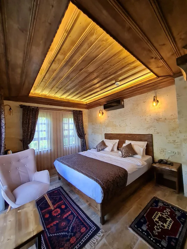 غرفة ديلوكس بسرير مزدوج بشرفة، Flavia Cappadocia Hotel 7/10