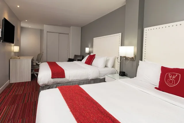 غرفة كلاسيكية بسريرين كوين، Hotel Du Nord 3/10