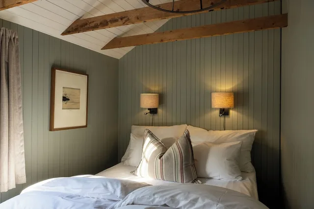 كابينة بسرير كوين بإطلالة على المرفأ، Nusfjord Arctic Resort 4/5