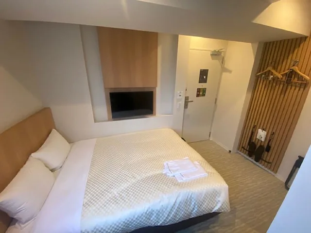 Room, Double Bed, Hotel Mid in Kuramae Ekimae 1/8
