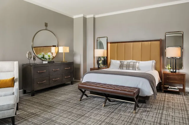 جناح ركني بسرير كينج، Chateau Elan 1/2