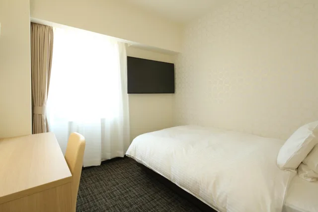 غرفة بسرير نصف مزدوج، AB Hotel Yukuhashi 2/3