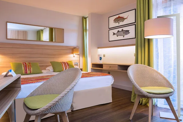 غرفة قياسية بسرير مزدوج، Hotel Vacances Bleues Delcloy 3/8