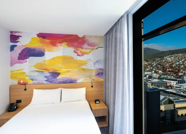 غرفة سوبيريور بسرير كوين، ibis Styles Hobart 8/10