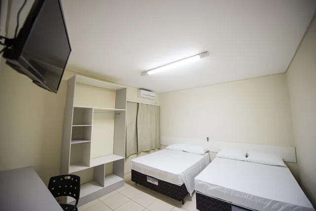 غرفة قياسية رباعية بسريرين مزدوجين، Vila Dumont Residencial 2/2