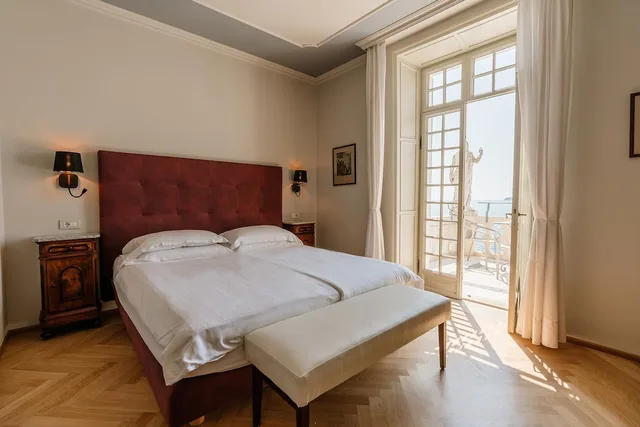 غرفة ديلوكس بسريرين منفصلين في الملحق، Hotel Monte Baldo and Villa Acquarone 3/9