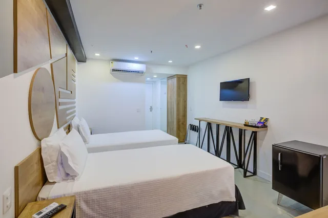 غرفة ديلوكس بسريرين منفصلين، Rio Design Hotel 5/10