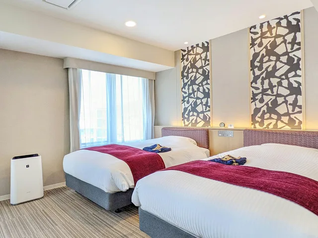 غرفة بسريرين منفصلين بإطلالة، Hotel SUI Kyoto Kiyomizu 1/1