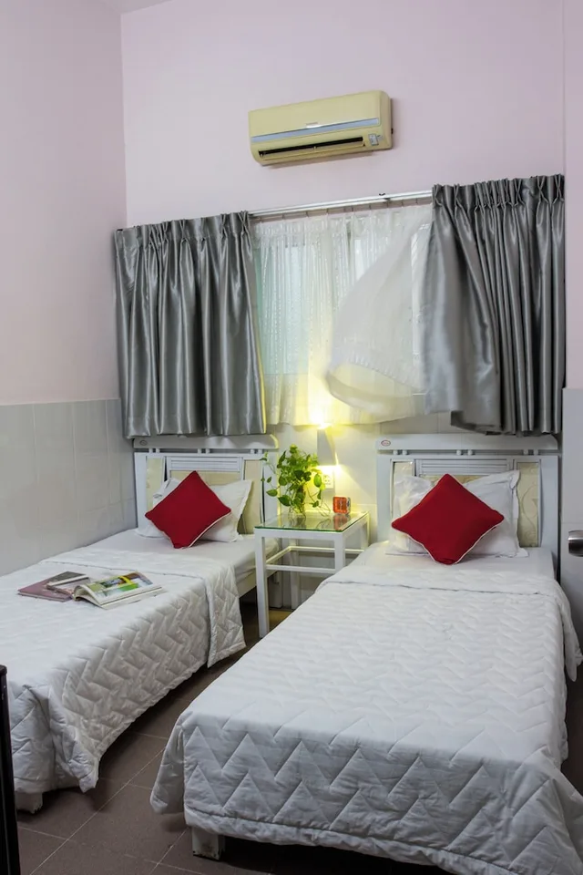 غرفة قياسية بسريرين منفصلين، Quang Guest House 3/10