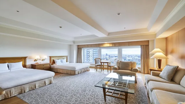 غرفة تنفيذية بسريرين منفصلين في طابق مرتفع، Hotel Mystays Premier Sapporo Park 1/1