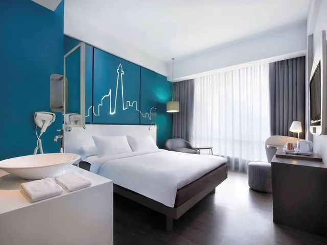 غرفة ديلوكس بسرير مزدوج، ALL SEASONS JAKARTA THAMRIN 10/10