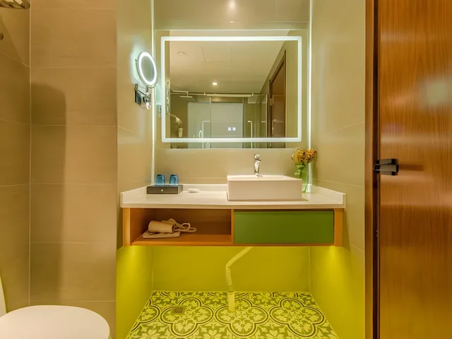 غرفة سوبيريور بسرير كوين، Gem Hefei Qianshan North Road Phoenix Hotel 1/1