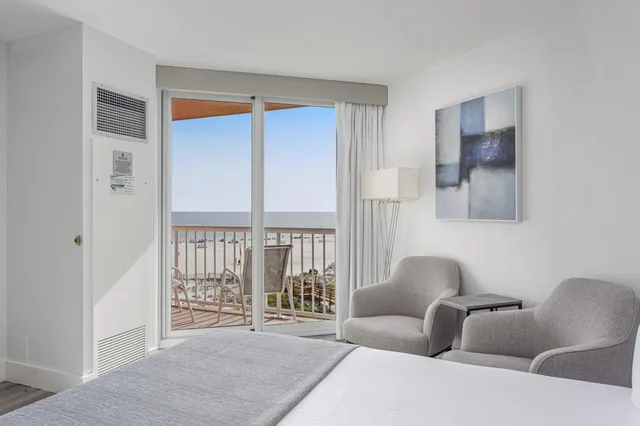 غرفة بسرير كوين بإطلالة على الشاطئ، Perdido Beach Resort 8/10