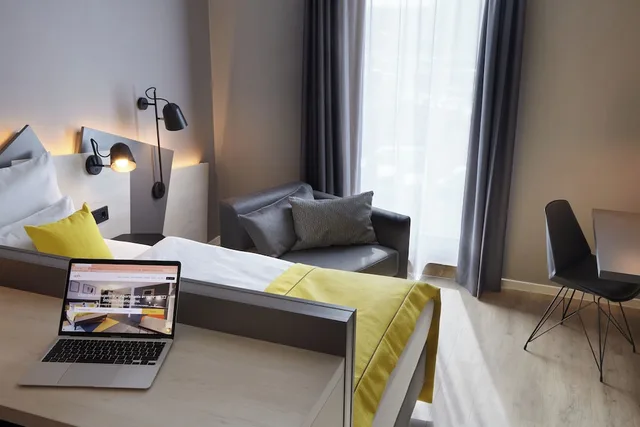 جناح استوديو بسرير فردي، Aparthotel Candlewood Suites Duesseldorf Airport By Ihg Dusseldorf 2/6