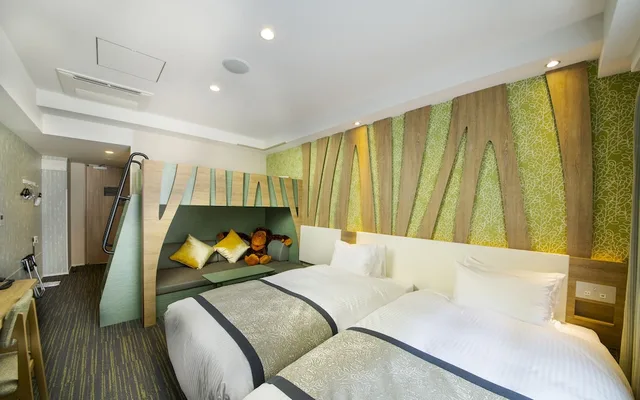 Family, Twin Beds, Bunk Bed, Hotel Torifito Naha Asahibashi 2/10