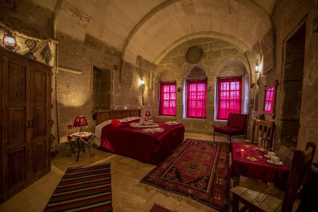 Cave, Double or Twin Bed، Kapadokya Ihlara Konaklari Caves 7/10