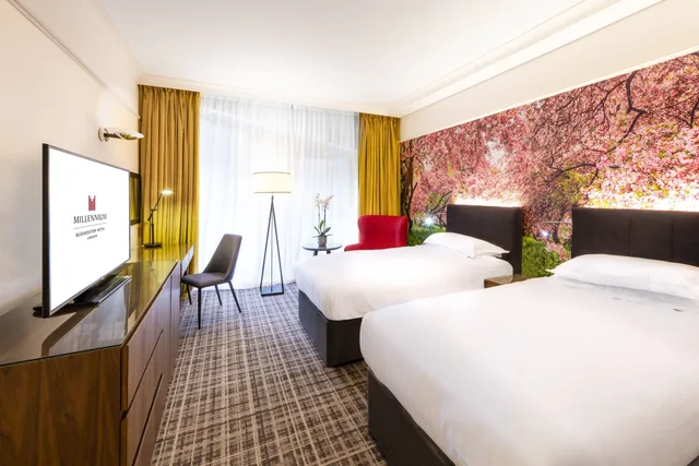 غرفة ديلوكس عائلية بسريرين مزدوجين، Millennium Hotel and Conference Centre Gloucester London 2/10