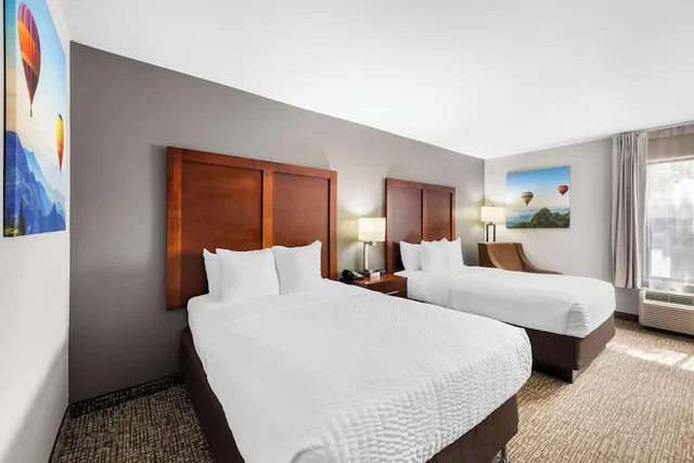 غرفة قياسية بسريرين مزدوجين، Clarion Pointe Apex - Holly Springs 2/4