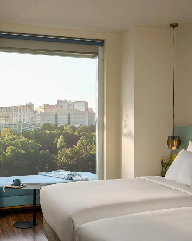 غرفة ديلوكس بسريرين منفصلين بإطلالة على المتنزه، Sonnet Saigon Hotel 4/10