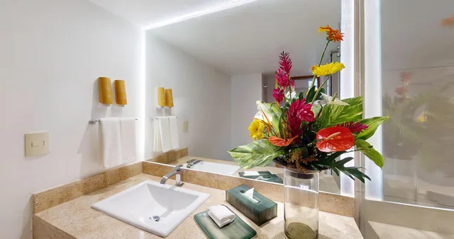غرفة ديلوكس بسرير مزدوج بإطلالة على الحديقة، Park Royal Beach Acapulco - All Inclusive 4/4