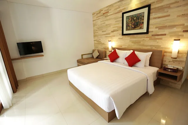 غرفة غراند ديلوكس بسرير كينج بحوض استحمام في طابق مرتفع، Grand La Walon Hotel 2/6