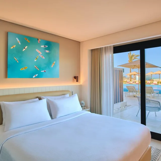 3 Bedrooms, Duplex, Suite, Sea View, Direct Pool Access، Palma Bay Rotana Resort - New Alamein 1/9