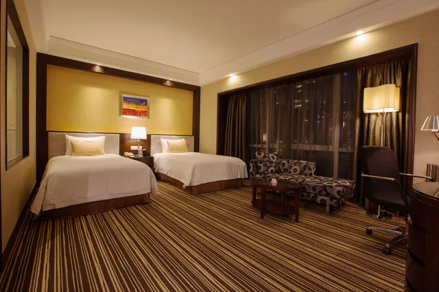 غرفة تنفيذية بسريرين منفصلين، Leeden Hotel Guangzhou 3/7