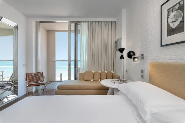 غرفة ديلوكس بسرير مزدوج بإطلالة على البحر، Excelsior Hotel, Spa & Lido 4/10