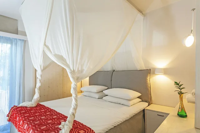 شقة بسرير مزدوج بغرفة نوم واحدة مع أريكة في طابق مرتفع، Villa Iokasti 8/10