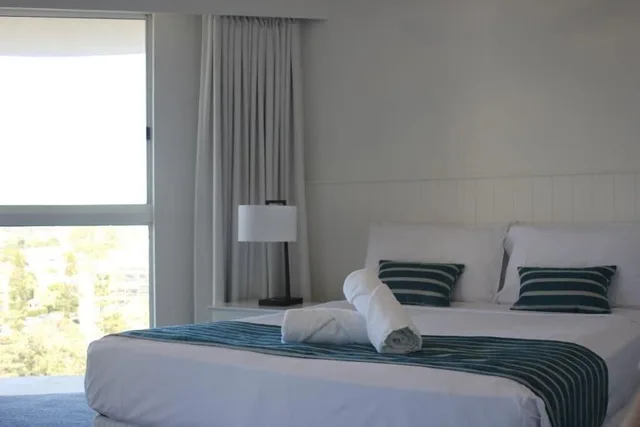 شقة تنفيذية بسرير كوين وسرير فردي بغرفتي نوم، Burleigh Surf Apartments 1/6