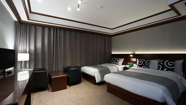 غرفة ديلوكس بسرير مزدوج أو سريرين منفصلين، Insadong Crown Hotel 3/10