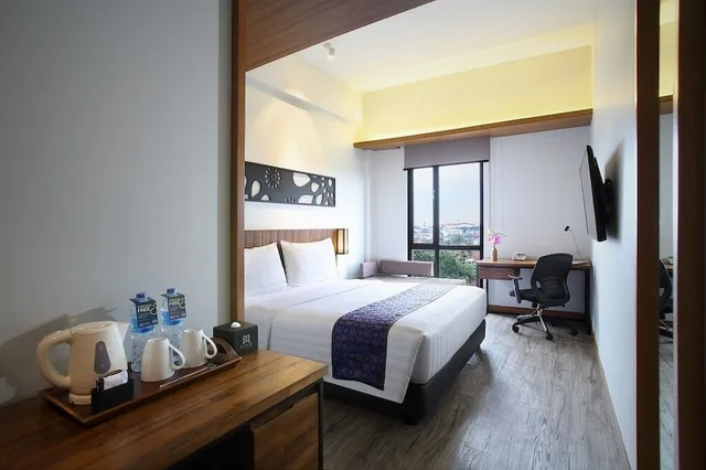غرفة بريميير بسرير كوين، BATIQA Hotel Palembang 1/1