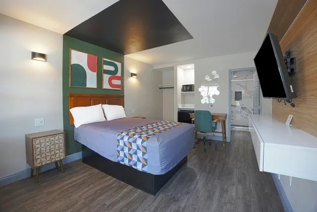 شقة بغرفة نوم واحدة، Sunrise Inn by OYO Titusville FL 7/10