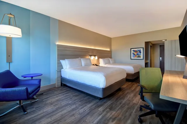 Standard, 2 Queen Beds, Bathtub, Accessible, Holiday Inn Express Suites Galveston Beach 2/4