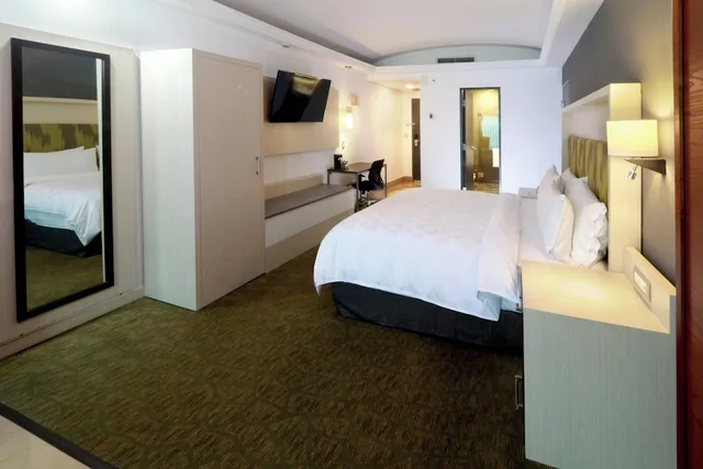 غرفة قياسية بسرير كينج بحوض استحمام، Holiday Inn Queretaro Zona Diamante 3/9