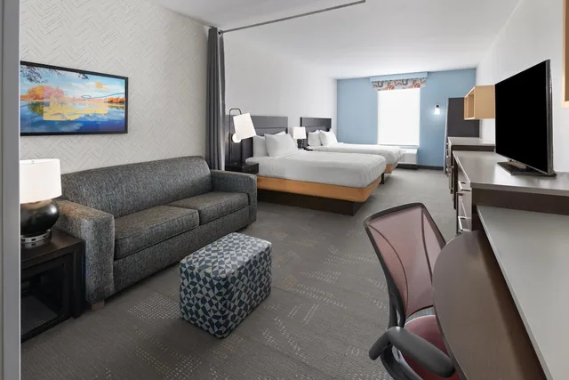 استوديو بسريرين كوين، Home2 Suites By Hilton Meridian 3/7