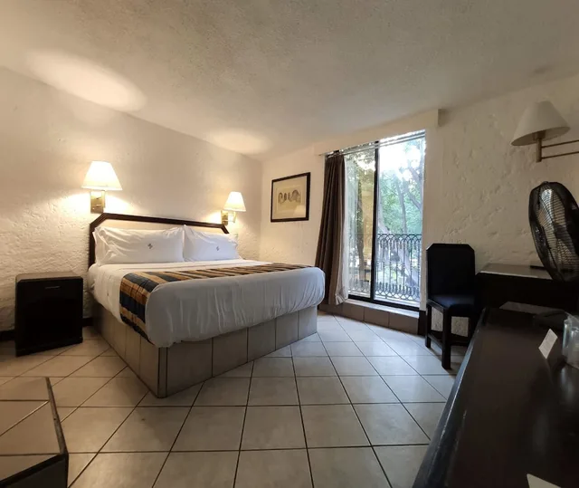 غرفة سوبيريور بسرير كينج، Collection O Hotel Del Portal, Puebla 1/9