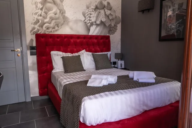 غرفة بسرير مزدوج بشرفة، Relais Manzoni 1/7