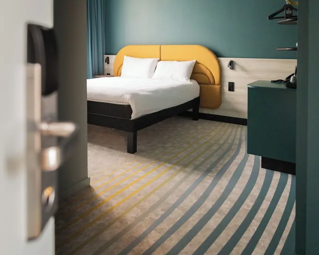غرفة بريميوم بسرير مزدوج لذوي الإعاقة، ibis Styles Brugge Centrum 2/4