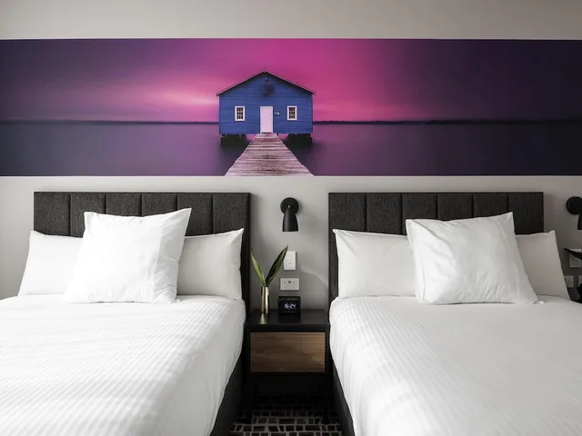 غرفة ديلوكس بسريرين مزدوجين، Novotel Perth Murray Street 5/10