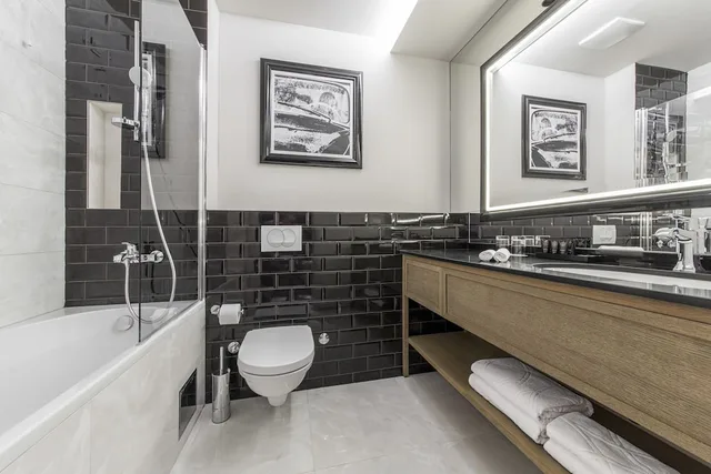 غرفة سوبيريور ثلاثية بشرفة مع سرير سحّاب إضافي، Grand Hotel Slavia 5/5