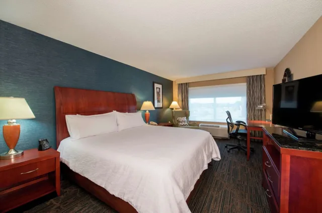جناح ديلوكس بسرير كينج بغرفة نوم واحدة لذوي الإعاقة، Hilton Garden Inn Tupelo Ms 3/4