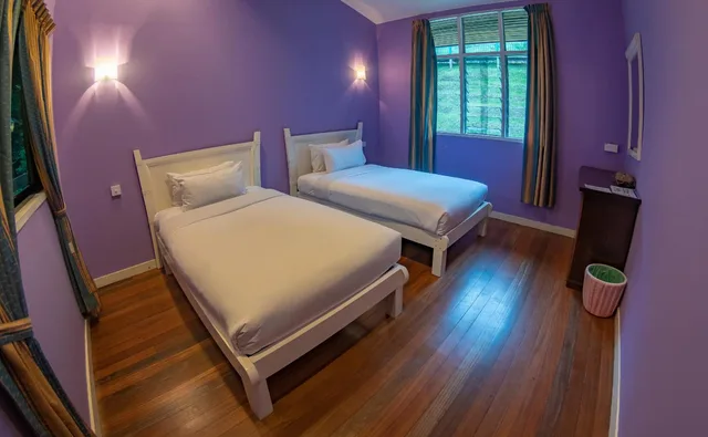 Rock, Twin Beds, Shared Bathroom، Sutera Sanctuary Lodges at Kinabalu Park 2/10