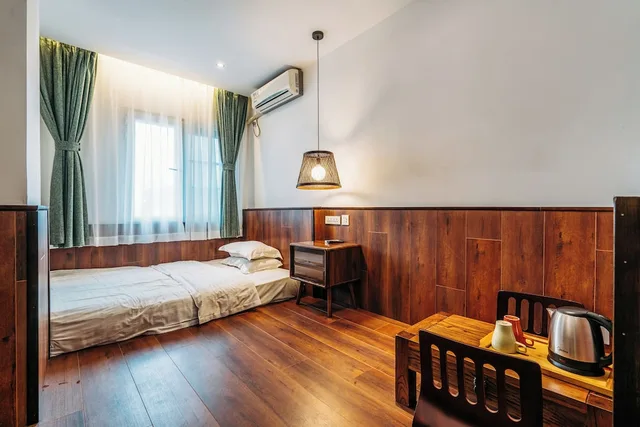 غرفة قياسية بسرير فردي، Chengdu Flipflop Hostel 1/7