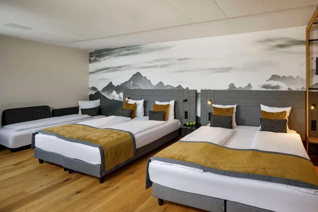 غرفة عائلية بسرير فردي، Hotel Allegra Lodge 4/8