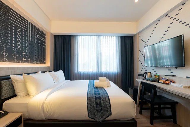 غرفة قياسية بسرير كوين، Salee Boutique Hotel 2/4