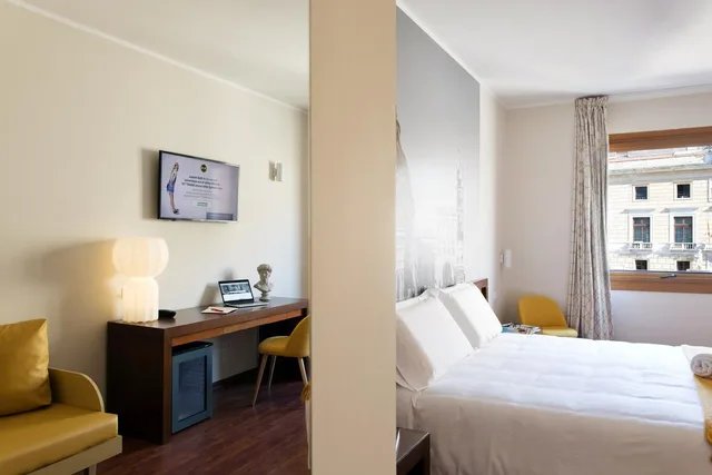غرفة قياسية بسرير مزدوج أو سريرين منفصلين، B&B Hotel Palermo Quattro Canti 2/3