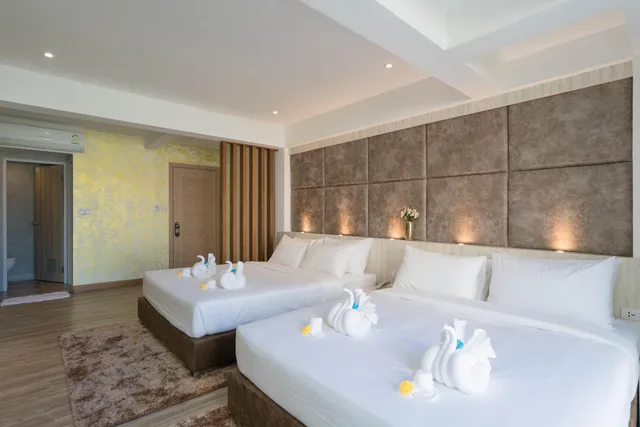 غرفة ديلوكس رباعية، Destinaation Patong Boutique By The Sea 4/10